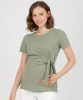 ATTESA Karen Knot Maternity T-shirt from Tiffany Rose