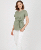 ATTESA Karen Knot Maternity T-shirt from Tiffany Rose