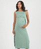 ATTESA Karen Striped Maternity Dress from Tiffany Rose
