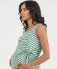 ATTESA Karen Striped Maternity Dress from Tiffany Rose