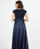 ATTESA Lucrezia Satin Maternity and Nursing Dress from Tiffany Rose