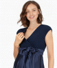 ATTESA Lucrezia Satin Maternity and Nursing Dress from Tiffany Rose