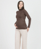 ATTESA Lara Maternity Turtleneck Top from Tiffany Rose