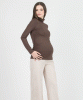ATTESA Lara Maternity Turtleneck Top from Tiffany Rose