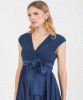 ATTESA Lucrezia Satin Maternity and Nursing Dress from Tiffany Rose