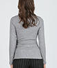 Umstands- und Stillpullover Jenna (Grau meliert) by Tiffany Rose