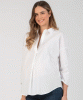 ATTESA Olivia Oversized Maternity Shirt from Tiffany Rose