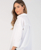 ATTESA Olivia Oversized Maternity Shirt from Tiffany Rose