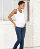 Brielle Boot Cut Maternity Jean (Denim) by Tiffany Rose
