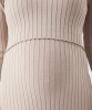 RIPE Eden Knit Nursing Dress (Stone) from Tiffany Rose