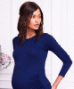 Kate Long Sleeve Maternity Top (Ultramarine Blue) by Tiffany Rose