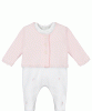 Annabel Baby Girls Babygrow & Cardigan Set (Pale Pink) by Tiffany Rose