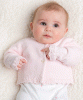 Annabel Baby Girls Babygrow & Cardigan Set (Pale Pink) by Tiffany Rose