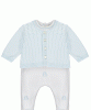 Archer Boys Babygrow & Cardigan Set (Pale Blue) by Tiffany Rose