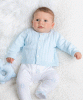 Archer Boys Babygrow & Cardigan Set (Pale Blue) by Tiffany Rose