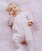 Helen Baby Girls Babygrow and Hat (Pale Pink) by Tiffany Rose