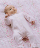 Helen Baby Girls Babygrow and Hat (Pale Pink) by Tiffany Rose