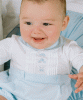Jarvis Baby Romper (Pale Blue) by Tiffany Rose