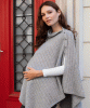 Umstands- und Still-Poncho (Grau) by Tiffany Rose
