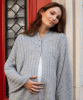 Umstands- und Still-Poncho (Grau) by Tiffany Rose