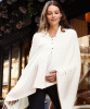Umstands- und Still-Poncho Alya (Weiß) by Tiffany Rose