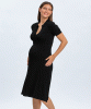 PIETRO BRUNELLI Azalea Flared Polo Dress (Black) from Tiffany Rose