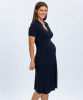 PIETRO BRUNELLI Azalea Flared Polo Dress (Classic Navy) from Tiffany Rose