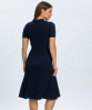 PIETRO BRUNELLI Azalea Flared Polo Dress (Classic Navy) from Tiffany Rose