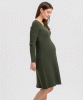 PIETRO BRUNELLI Bianca Ribbed Knit Maternity Dress from Tiffany Rose