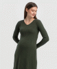 PIETRO BRUNELLI Bianca Ribbed Knit Maternity Dress from Tiffany Rose