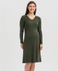 PIETRO BRUNELLI Bianca Ribbed Knit Maternity Dress from Tiffany Rose