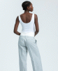 PIETRO BRUNELLI Boris Wide Leg Maternity Trousers (Grey Melange) from Tiffany Rose