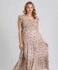 PIETRO BRUNELLI Chloe Cotton Maxi Maternity Dress (Sun-Kissed) from Tiffany Rose