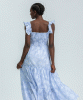 PIETRO BRUNELLI Chloe Cotton Maxi Maternity Dress (Sky White) from Tiffany Rose