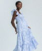 PIETRO BRUNELLI Chloe Cotton Maxi Maternity Dress (Sky White) from Tiffany Rose