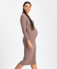 PIETRO BRUNELLI Cara Ribbed Knit Maternity Dress from Tiffany Rose
