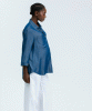 PIETRO BRUNELLI Erica Maternity Shirt (Avion Blue) from Tiffany Rose