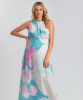 PIETRO BRUNELLI Francesca Printed Maternity Maxi Dress (Love Haze) from Tiffany Rose