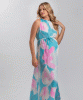 PIETRO BRUNELLI Francesca Printed Maternity Maxi Dress (Love Haze) from Tiffany Rose