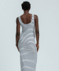 PIETRO BRUNELLI Formentera Fitted Maternity Tank Dress (Big Blue Stripe) from Tiffany Rose