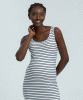PIETRO BRUNELLI Formentera Fitted Maternity Tank Dress (Big Blue Stripe) from Tiffany Rose