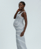 PIETRO BRUNELLI Formentera Fitted Maternity Tank Dress (Big Blue Stripe) from Tiffany Rose