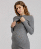 PIETRO BRUNELLI Gemma Ribbed Knit Nursing Dress from Tiffany Rose