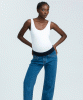 PIETRO BRUNELLI Straight Leg Maternity Jeans (Medium Stoned) from Tiffany Rose