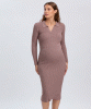PIETRO BRUNELLI Lavinia Ribbed Knit Maternity Dress from Tiffany Rose