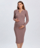 PIETRO BRUNELLI Lavinia Ribbed Knit Maternity Dress from Tiffany Rose