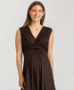 PIETRO BRUNELLI Papaver Maternity and Nursing Dress (Moka) from Tiffany Rose