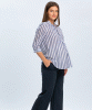 PIETRO BRUNELLI Panarea Maternity Shirt (Navy) from Tiffany Rose