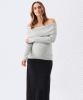 RIPE Annie Aline Knit Skirt (Black) from Tiffany Rose