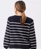 RIPE Anna Detachable Nursing Knit (Midnight/White) from Tiffany Rose